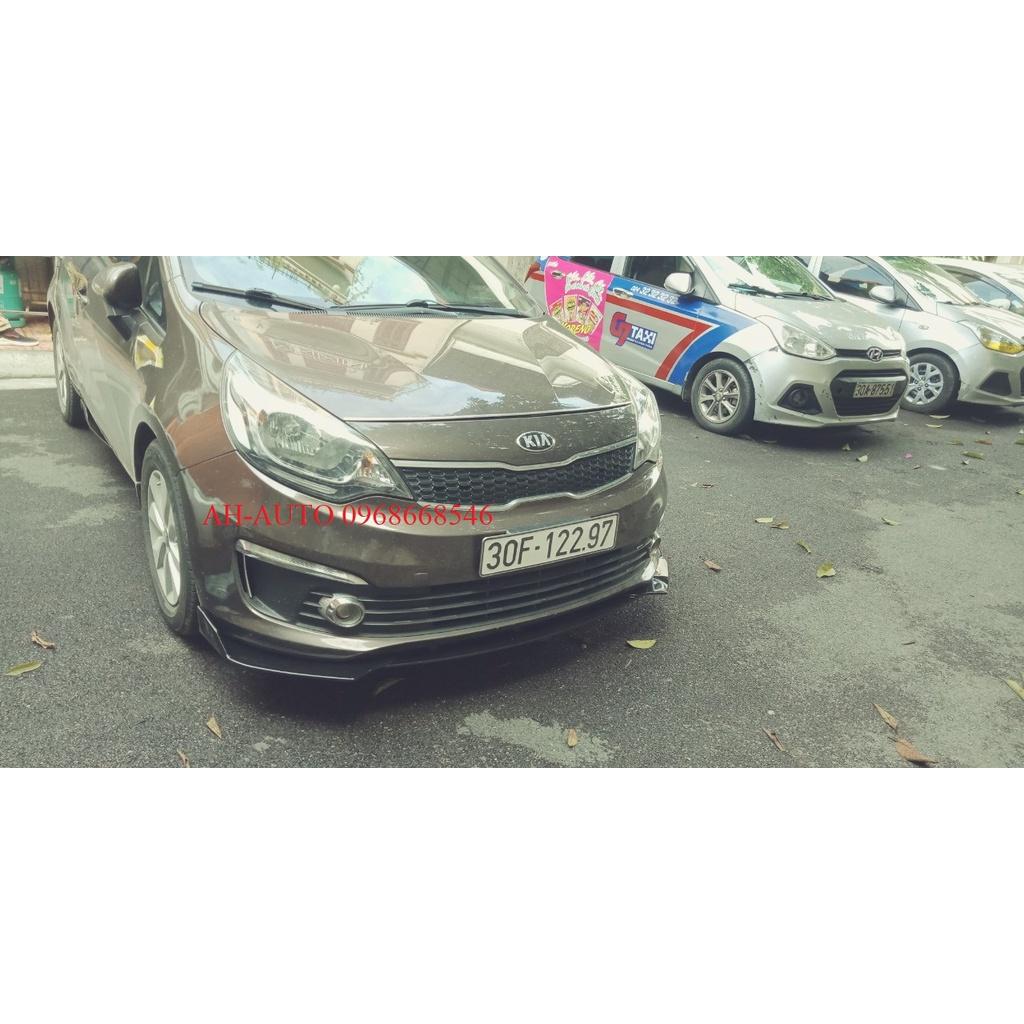 Lip Trước,Cản Trước Thể Thao Kia Rio Nhựa ABS Cao Cấp Chống Va Đập Tốt Phía Dưới Có Gân Tăng Cứng