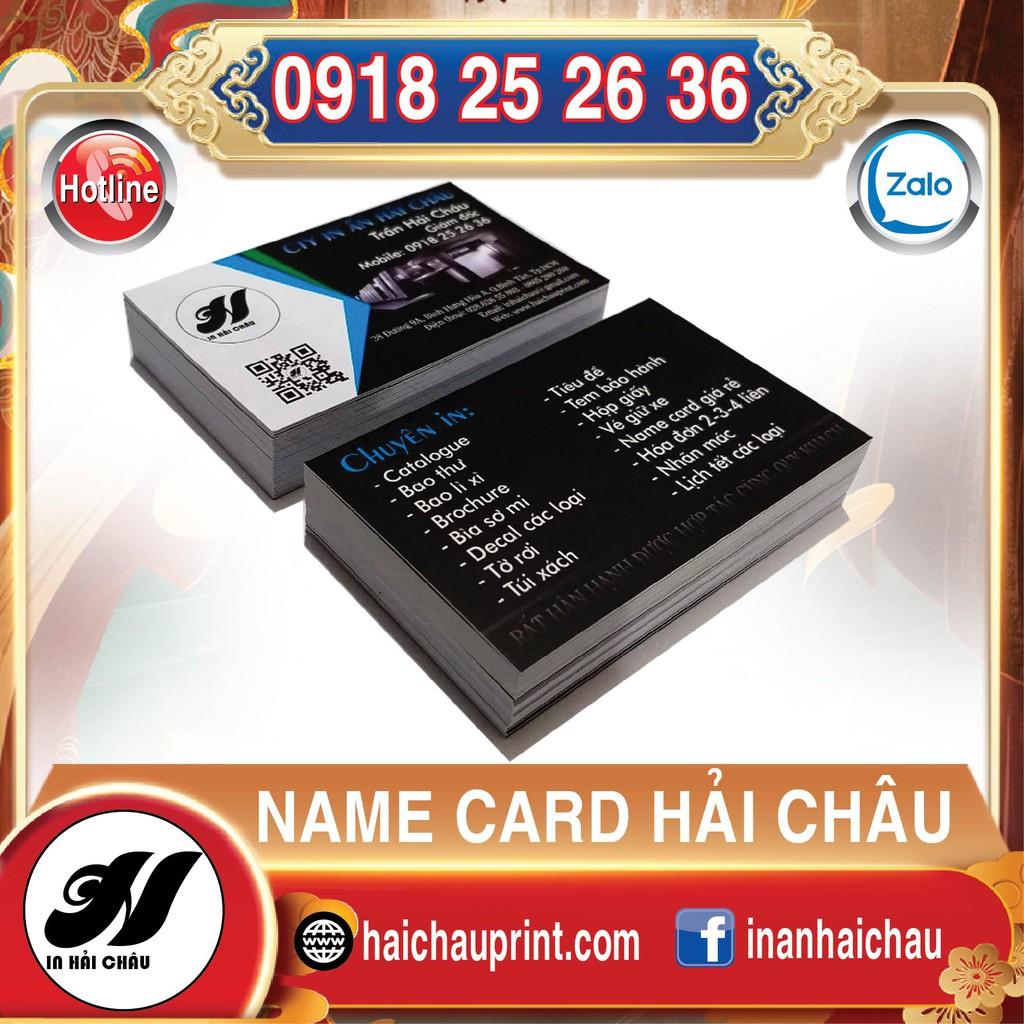 in danh thiếp 5hộp, in name card, in card visit