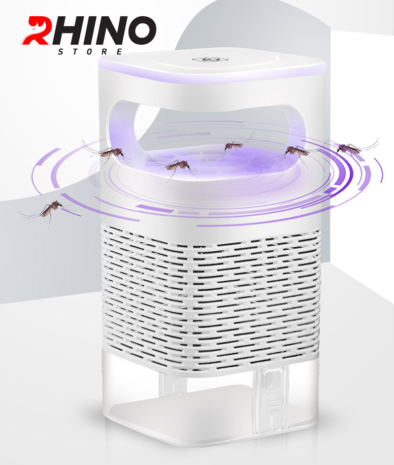 Đèn bắt muỗi Rhino L903 Tích hợp đèn ngủ, độ ồn thấp