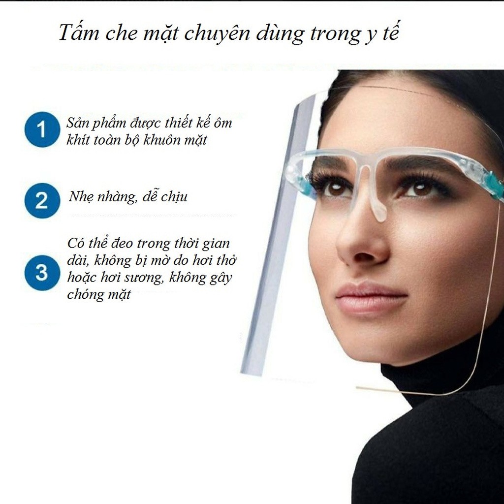 Kính Chống Giọt Bắn ,Tấm Che Chống Giọt Bắn SHEILD FACE