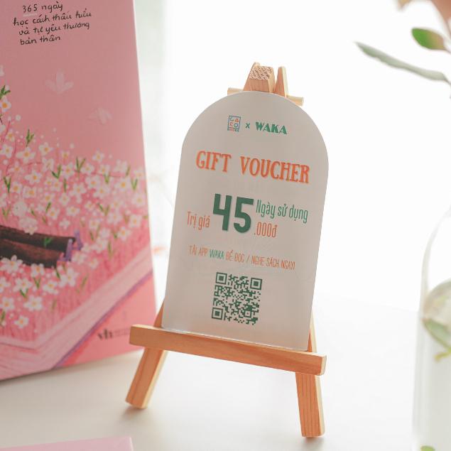 Sổ tay Nhật ký chữa lành - kèm voucher đọc sách tại Waka - Bản Quyền