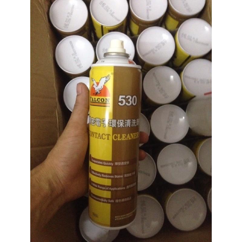 Nước tẩy rửa màn hình, keo kính, đa năng Falcon 530 dung tích 550ml