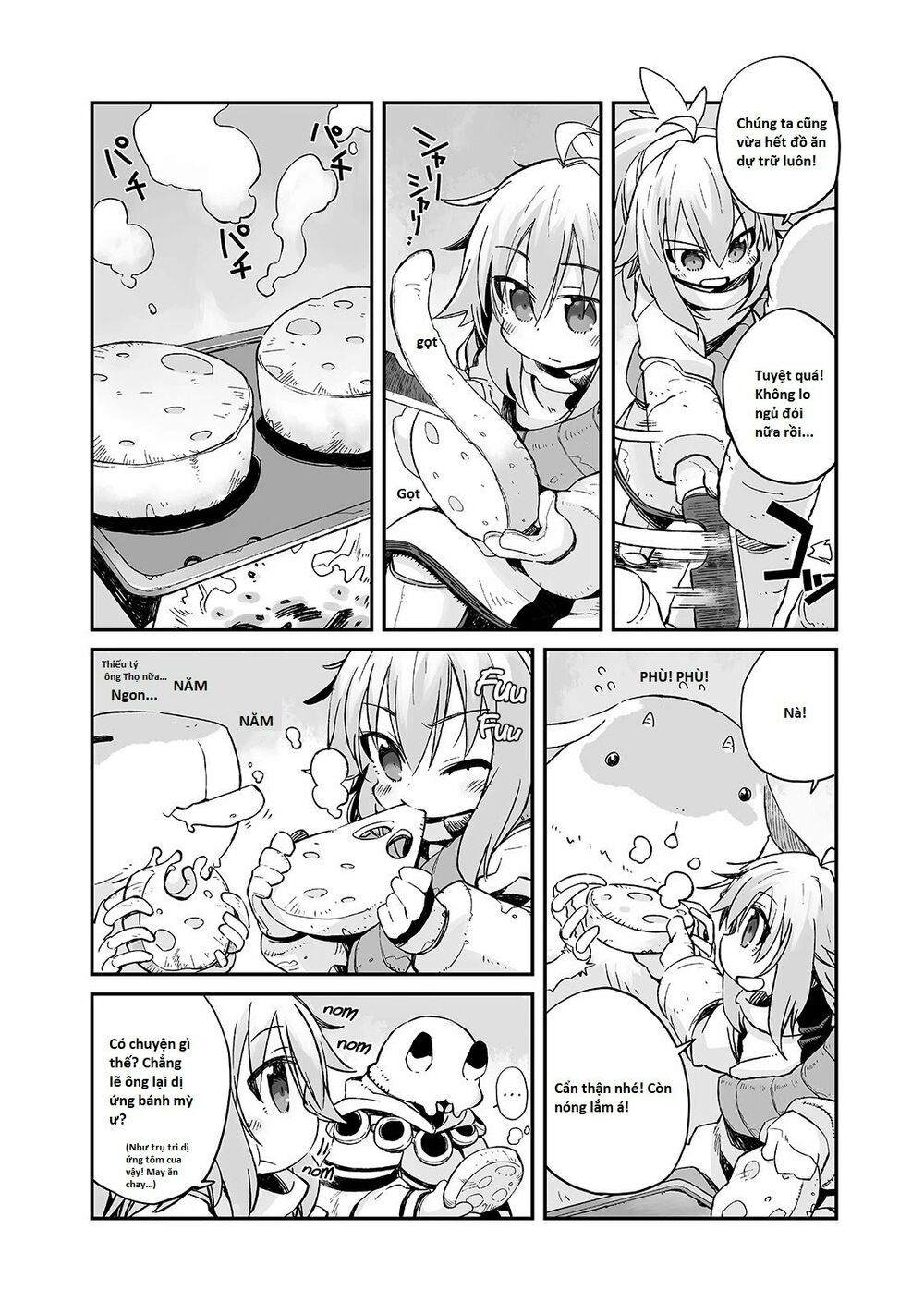 ngay cả khi hậu tận thế, thật hạnh phúc vẫn còn được sống... chapter 4 13