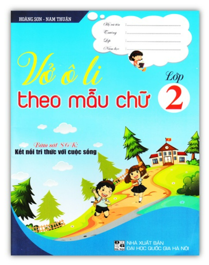 Sách - Vở Ô Li Theo Mẫu Chữ Lớp 2