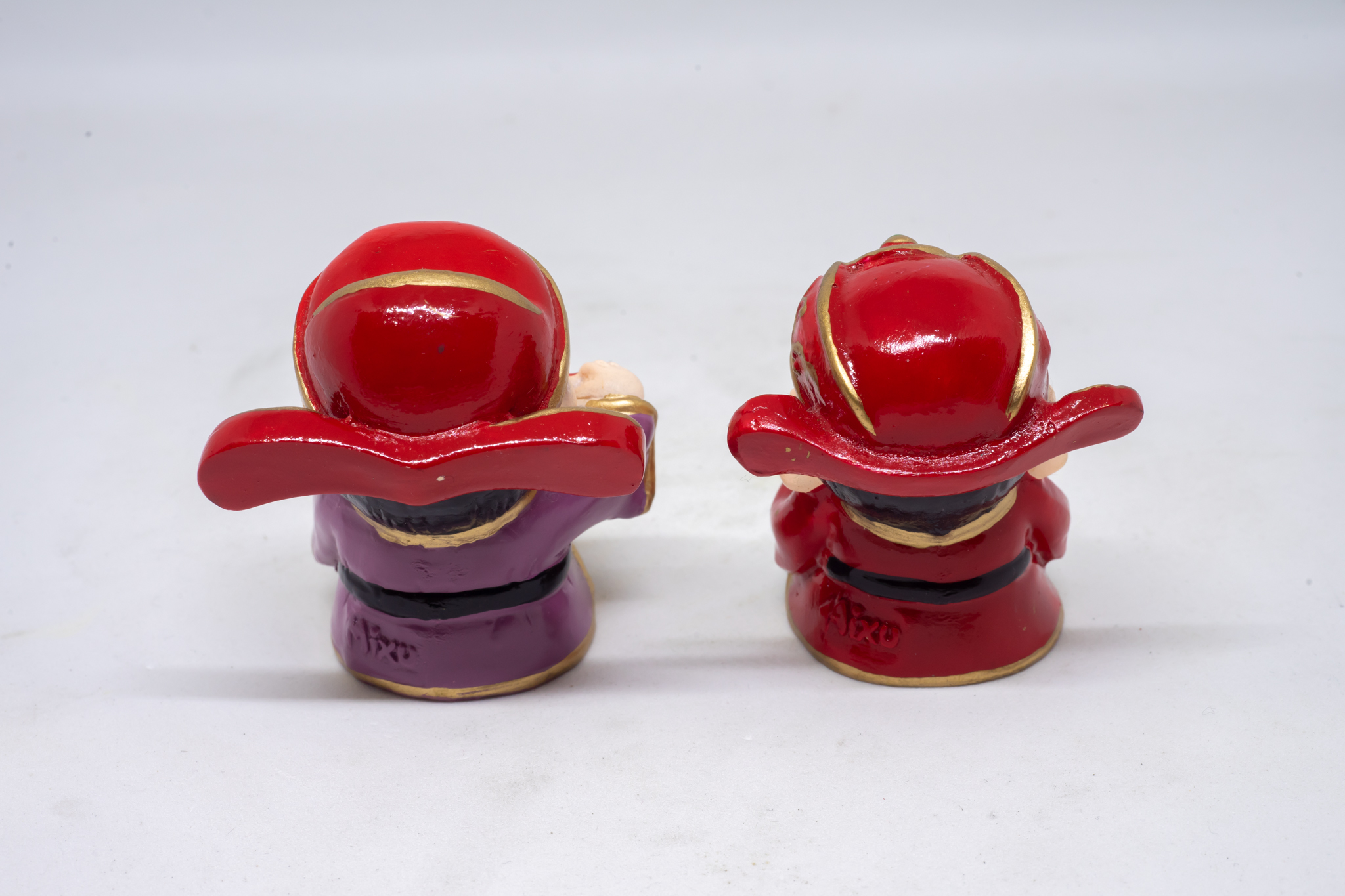 Cặp tượng Thần Tài trang trí ô tô cao 7cm