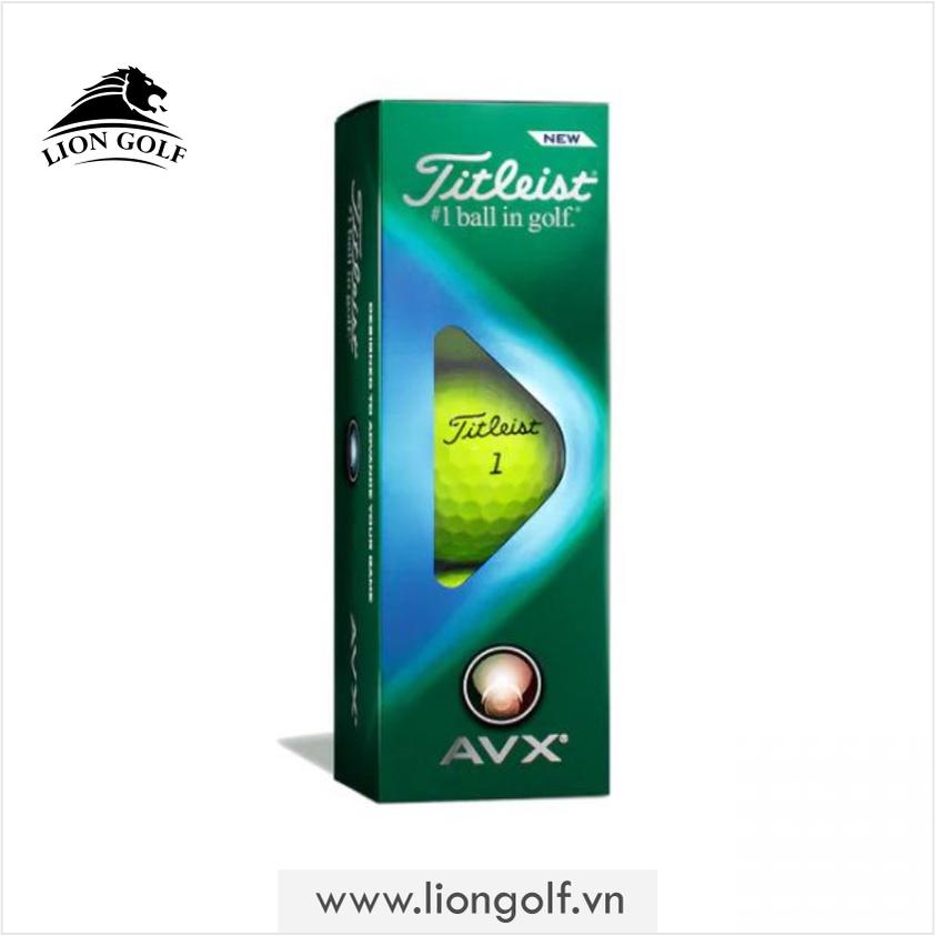 Bóng Golf Titleist AVX Yellow - hộp nhỏ T9111S