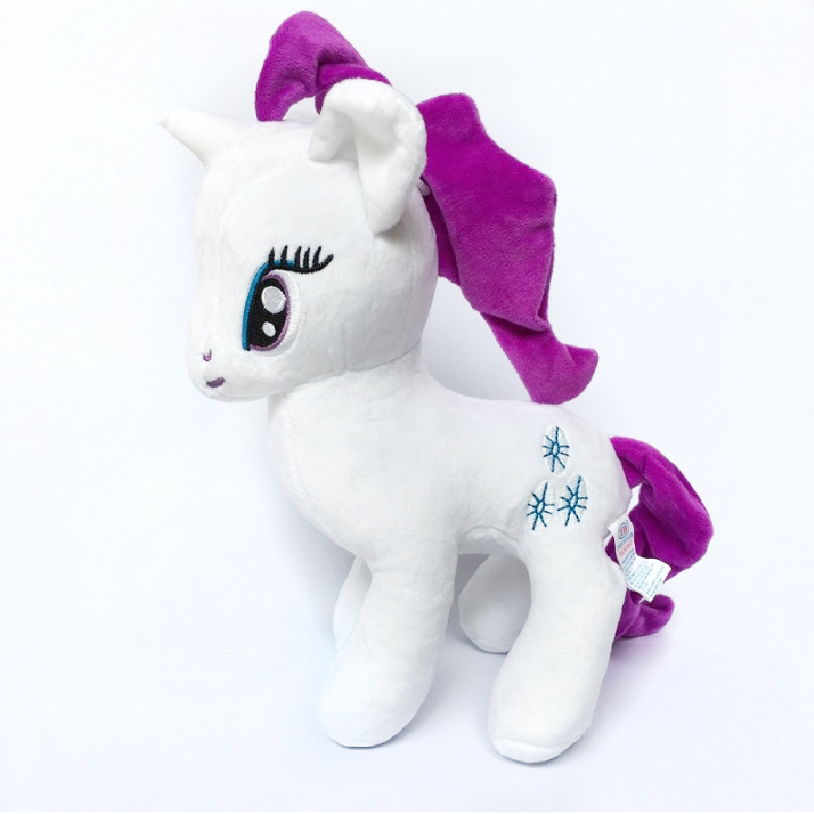 Ngựa Pony trắng nhồi bông đáng yêu size 30cm