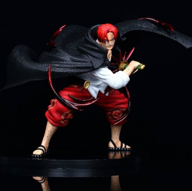 Mô hình GK One piece shanks rút kiếm chiến đấu - Figure vua hải tặc loại 1 nét