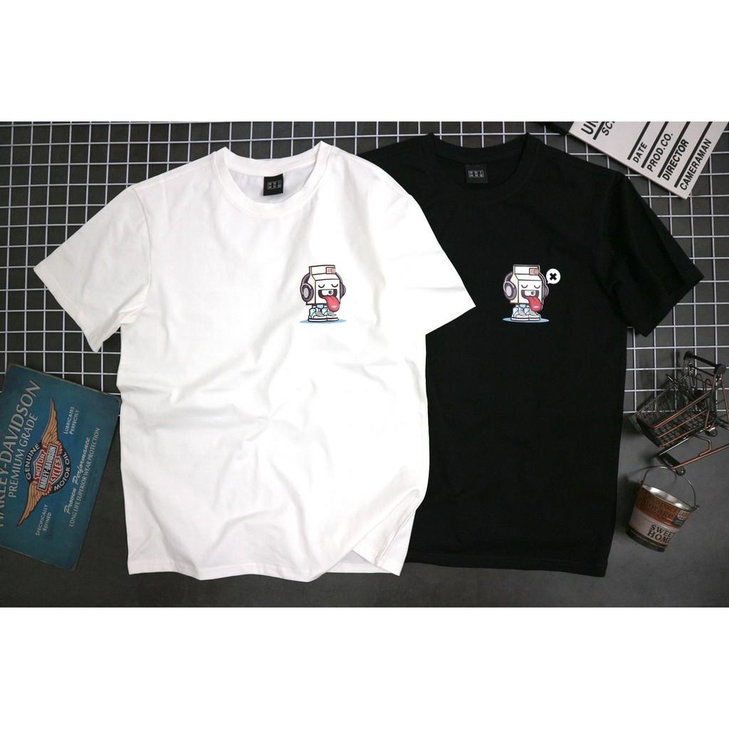 Áo thun Unisex hộp sữa