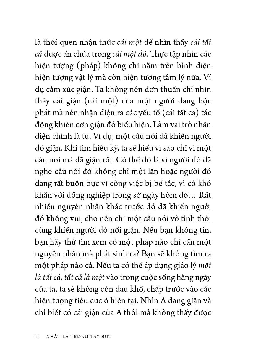 Nhặt lá trong tay Bụt - Ứng dụng Pháp số vào cuộc sống hàng ngày - Sư Cô Chân Đoan Nghiêm