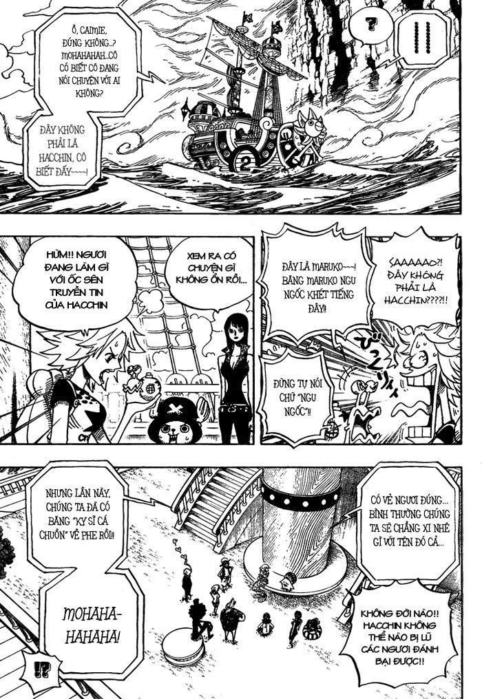 đảo hải tặc - one piece chapter 491 10