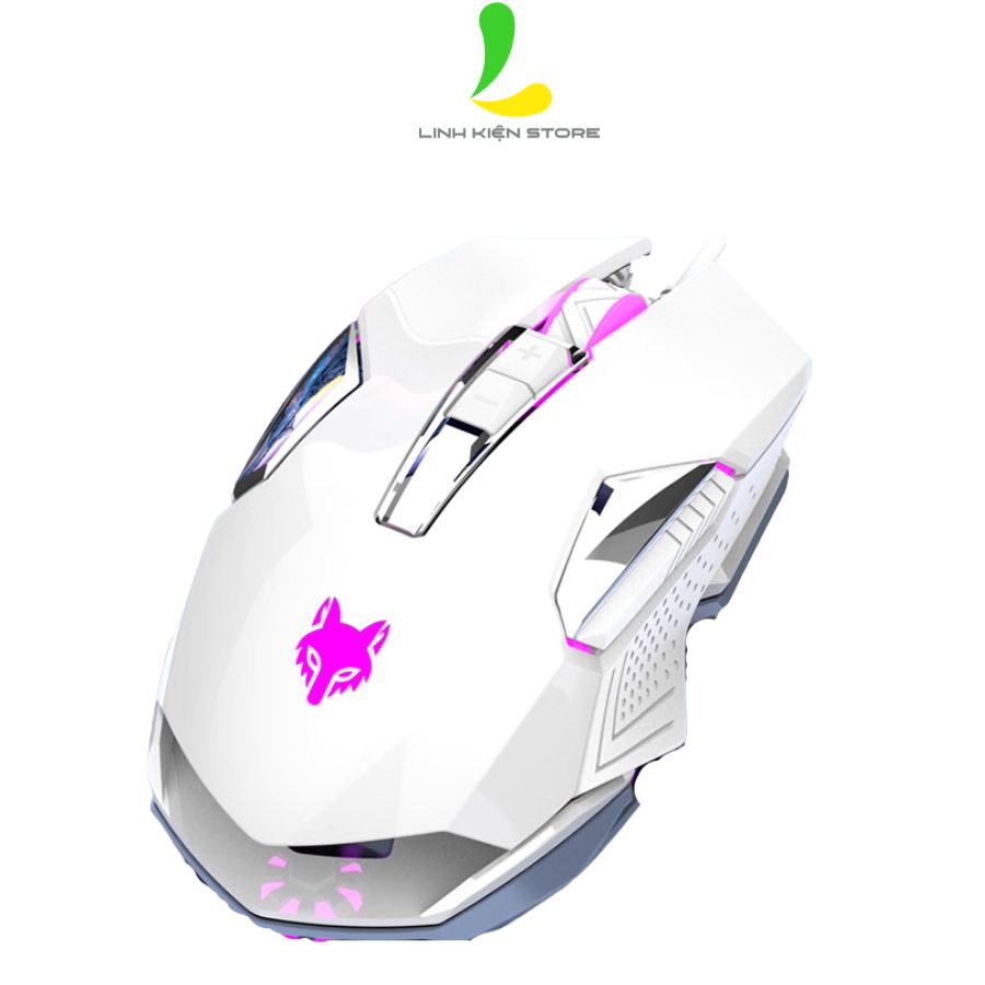 Chuột máy tính XUNFOX XYH19 - Chuột gaming giá rẻ có dây cắm USB tích hợp hiệu ứng ánh sáng nhiều màu sắc - Hàng nhập khẩu