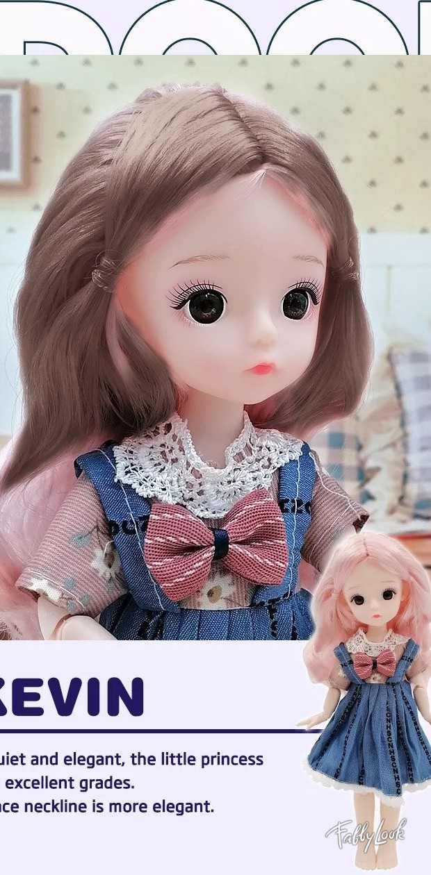 BÚP BÊ BJD 30CM 22 KHỚP MẮT ĐÁ SIÊU ĐẸP NHIỀU LOẠI ĐẦM VÁY DỄ THƯƠNG