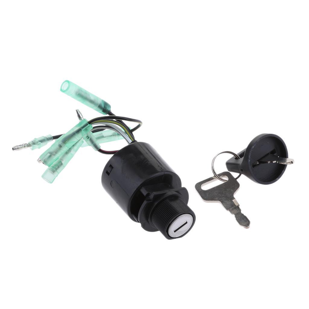 Ignition Switch Assembly 35100-ZV5-013 for Outboard Control Box & Ke