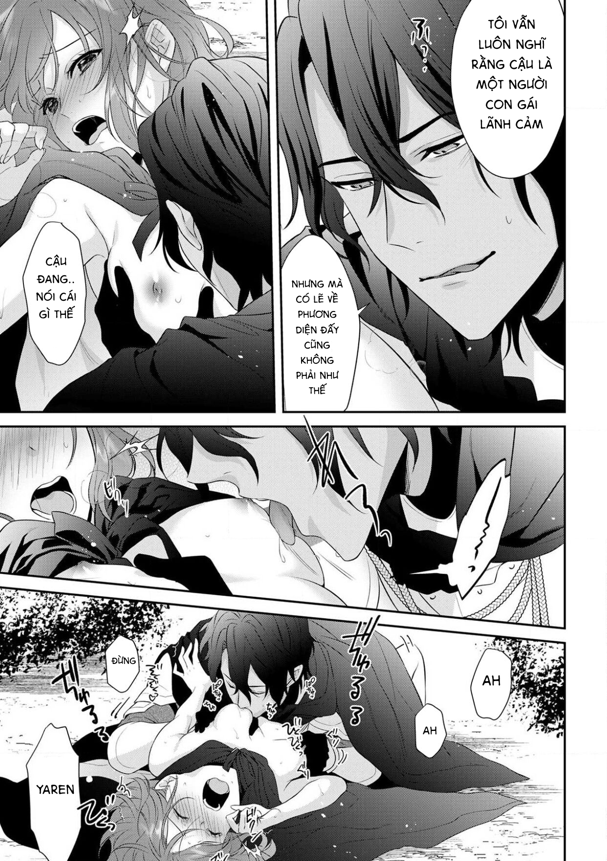 cô gái trinh trắng và quái thú chapter 6.2 9