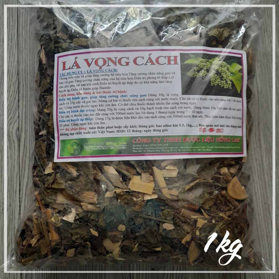 Lá vọng cách khô sạch đóng gói 1kg
