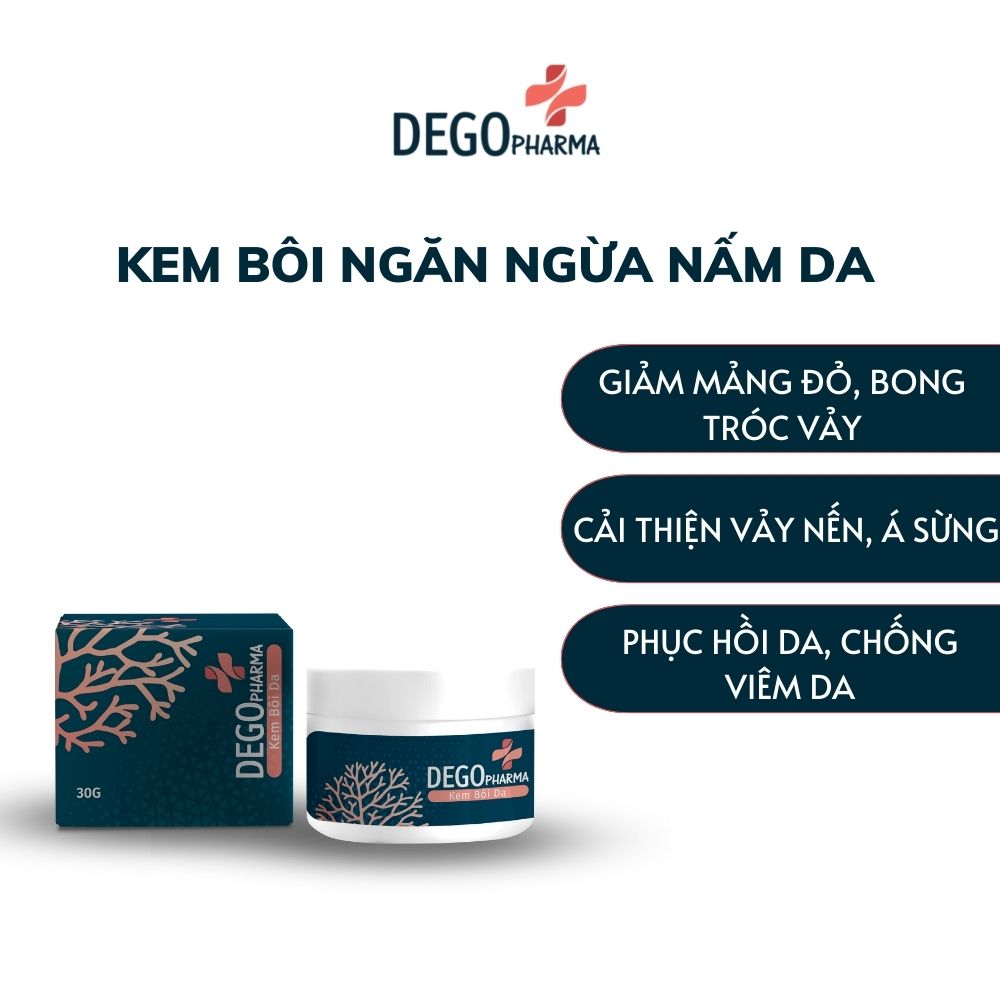 Kem bôi dứt điểm nấm da đầu, vảy nến, á sừng, eczema Dego Pharma