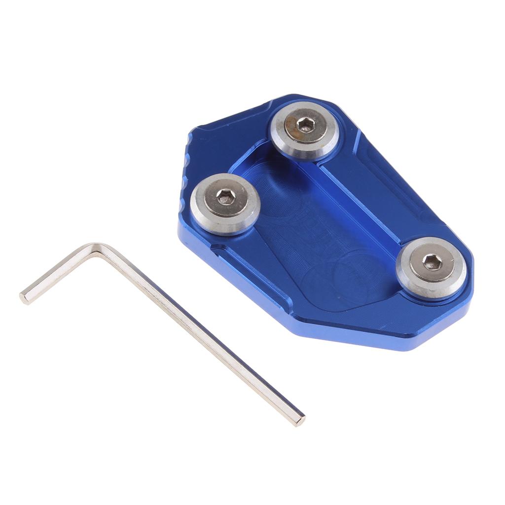 Motorcycle CNC Side Stand Kickstand Enlarge Plate Pad For BMW S1000R K47 2014 2015 2016