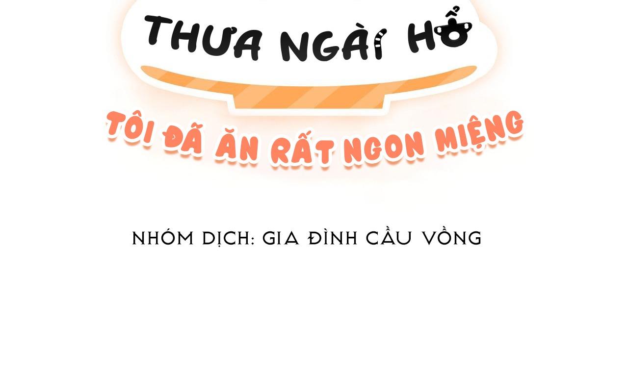 thưa ngài hổ, tôi đã ăn rất ngon miệng chapter 13 49