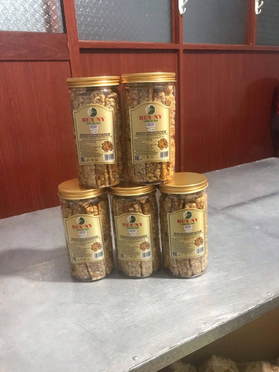 Hũ bánh mè HUY NY mặn OCOP