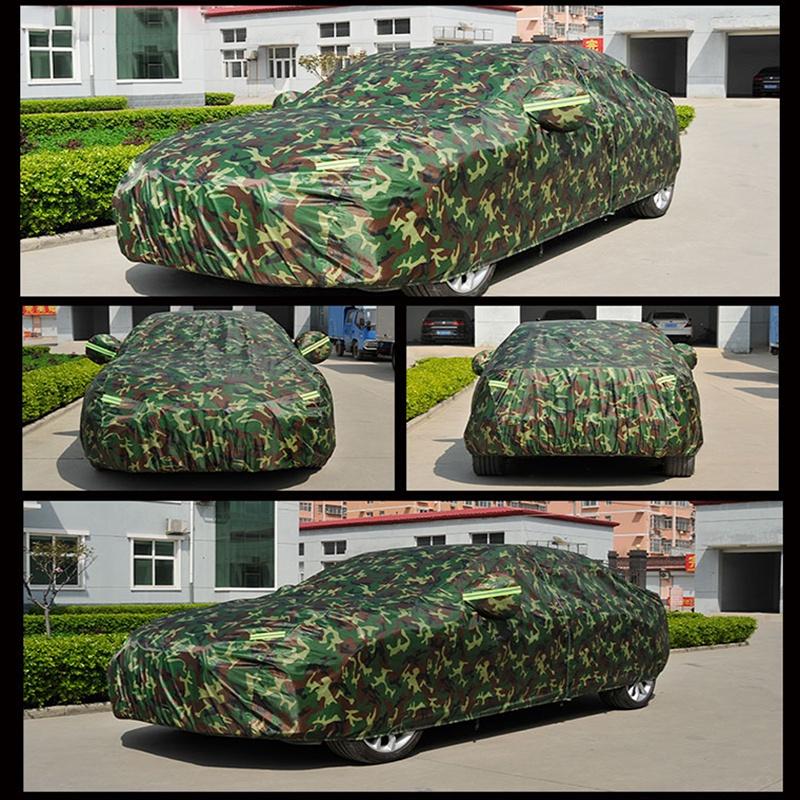 Bạt phủ xe ô tô KIA, áo trùm xe hơi, tấm che nắng cho xe ô tô 5 chỗ gấp xếp gọn gàng, kèm túi đựng, chất liệu vải dù