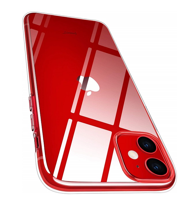 Ốp lưng silicon trong suốt cho iPhone 11 siêu mỏng 0.55mm
