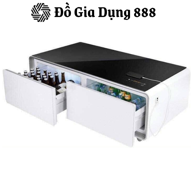 Bàn Trà Kết Hợp Tủ Lạnh Và Loa CASO SOUND&COOL, Nhập Đức, BH 12 Tháng