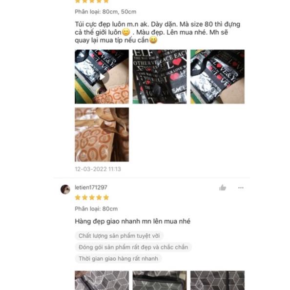 TÚI DỨA BẠT đủ size Lớn Nhỏ Túi Đựng Đồ Có Khóa Dây Kéo Tiện Lợi Thích hợp Đựng Quần Áo, chăn màn