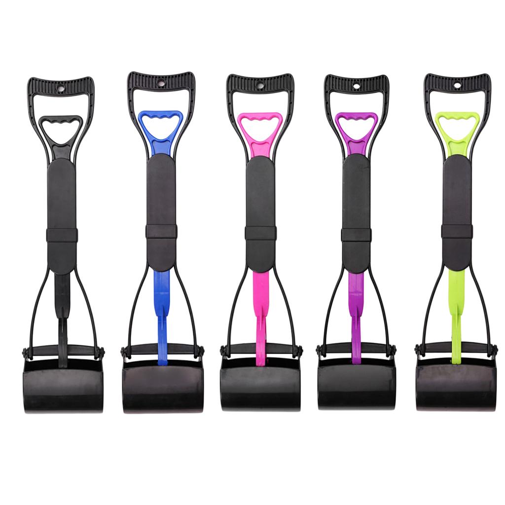 Dog Poop Scooper Pet Dog Cleaning Tools For Medium Dogs Cat Travel Blue