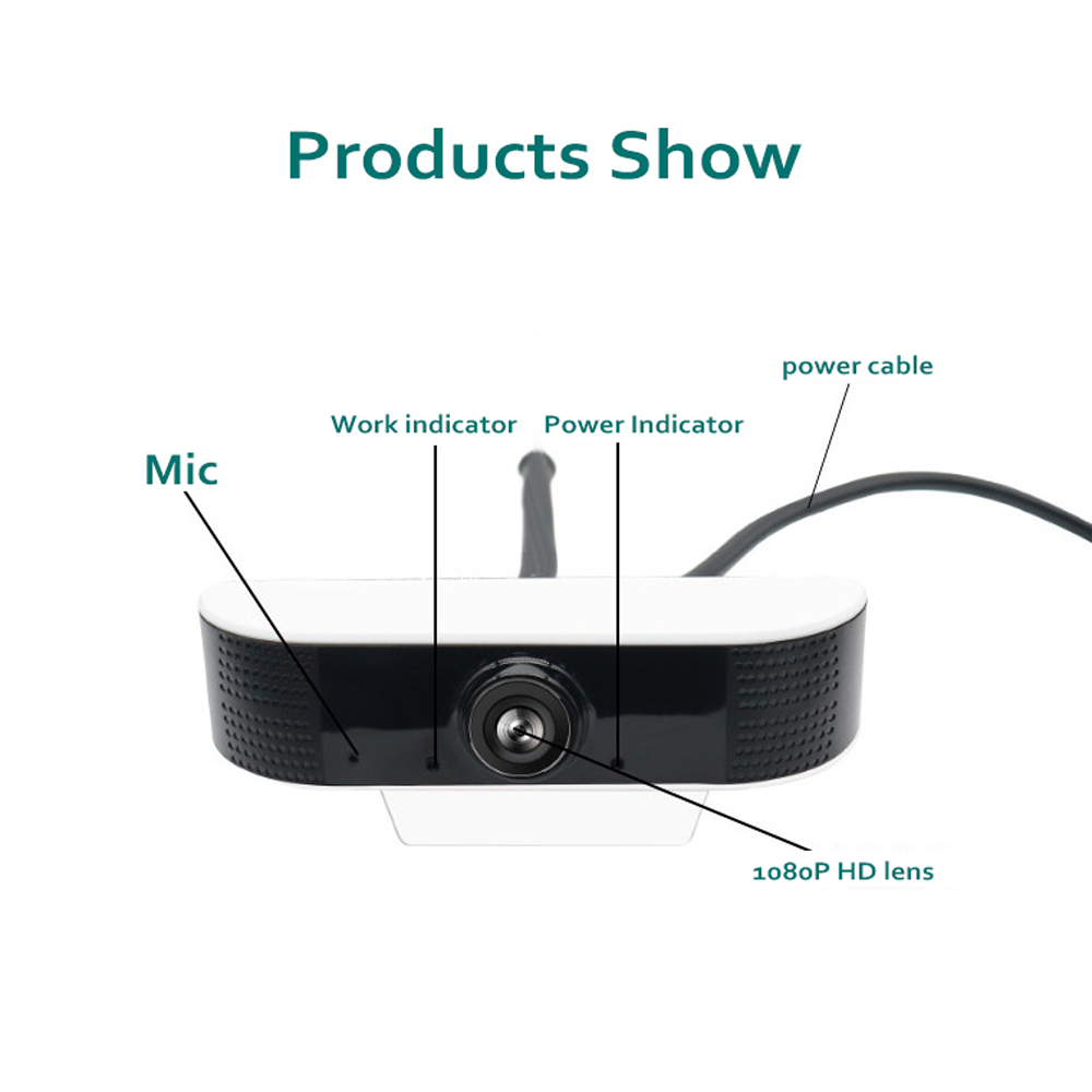 Webcam Máy Tính USB Với Micrô Có Trình Điều Khiển Để Dạy Trực Tuyến
