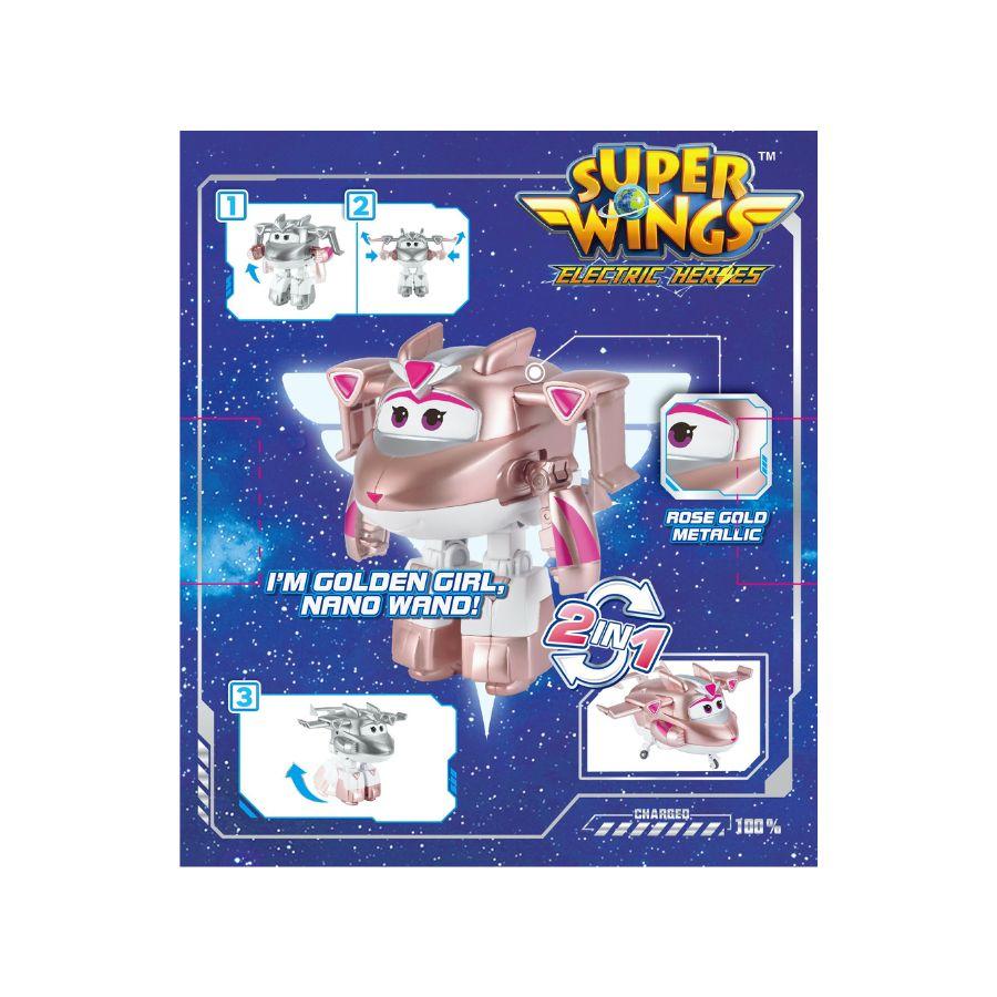 Đồ Chơi Robot Biến Hình Cỡ Lớn - Golden Nhiệm Màu - Super Wings YW780233