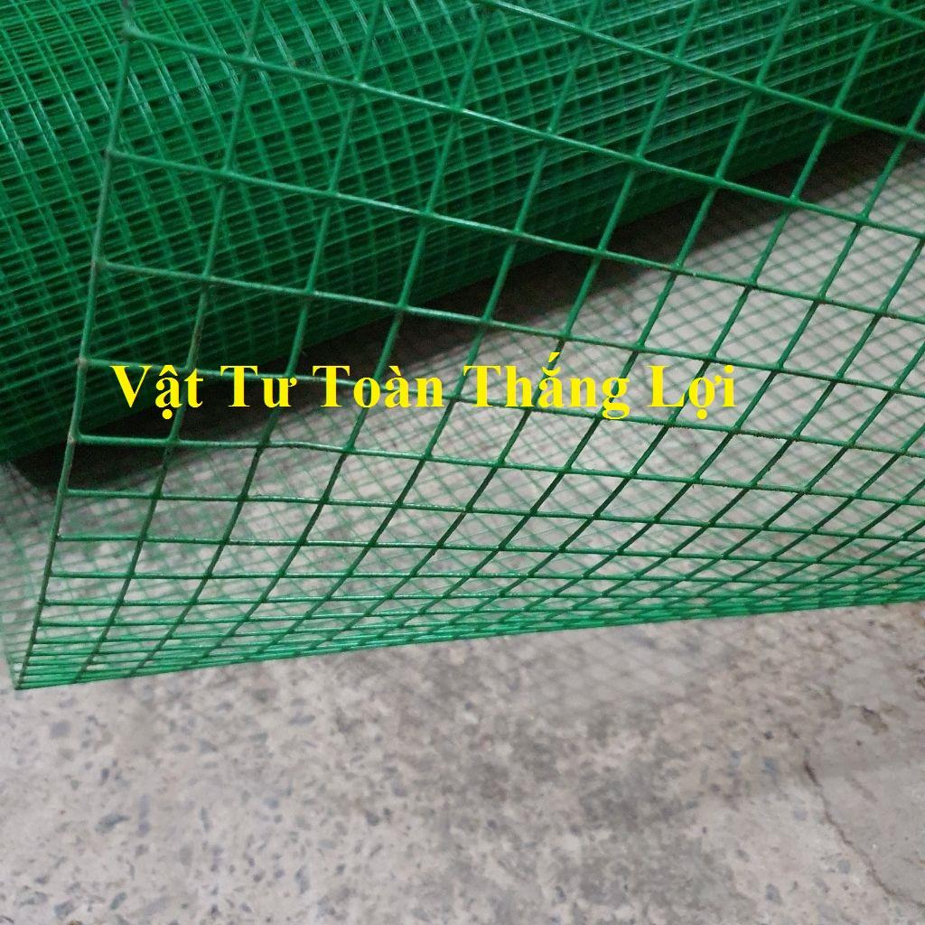 Lưới sắt bọc nhựa màu xanh vây gà vịt thú nuuôi