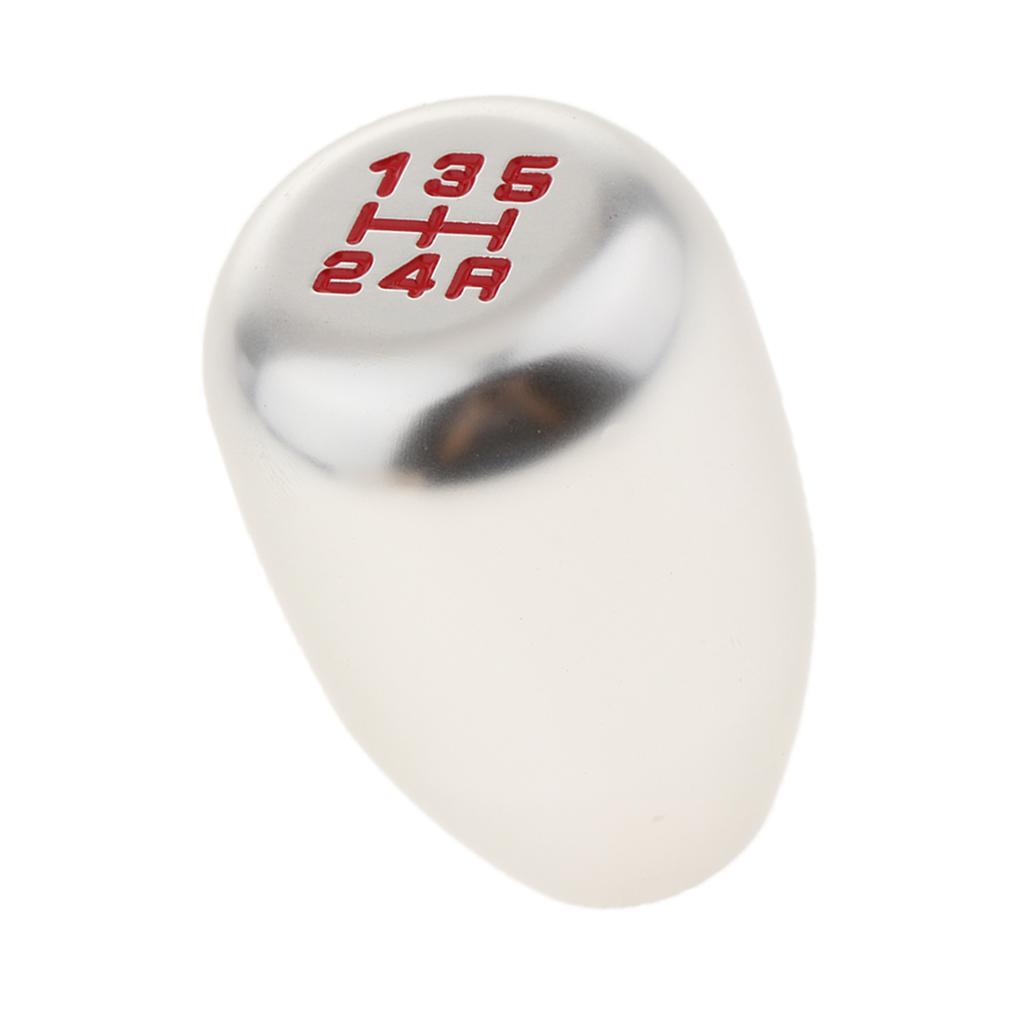Universal Auto Truck Manual Handle 5-Speed Knob Shifter Lever Anodized