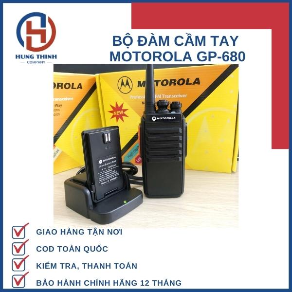 Máy bộ đàm Motorola GP-680 - Hàng nhập khẩu