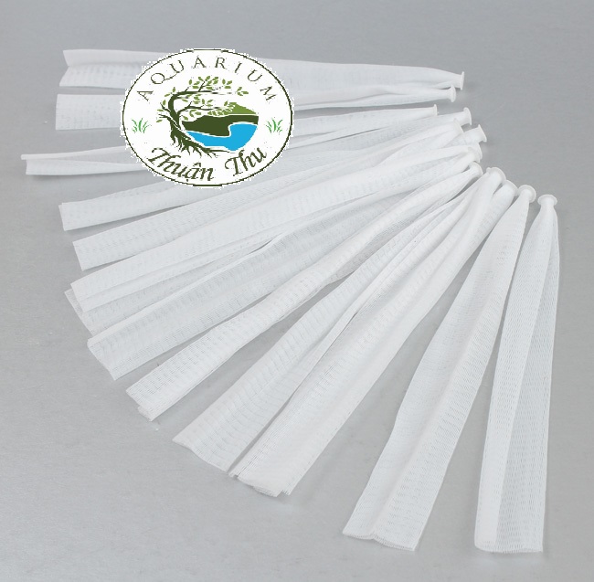 Combo 5 túi lưới đựng vật liệu lọc cho bể cá cảnh, bể thủy sinh dài 40cm