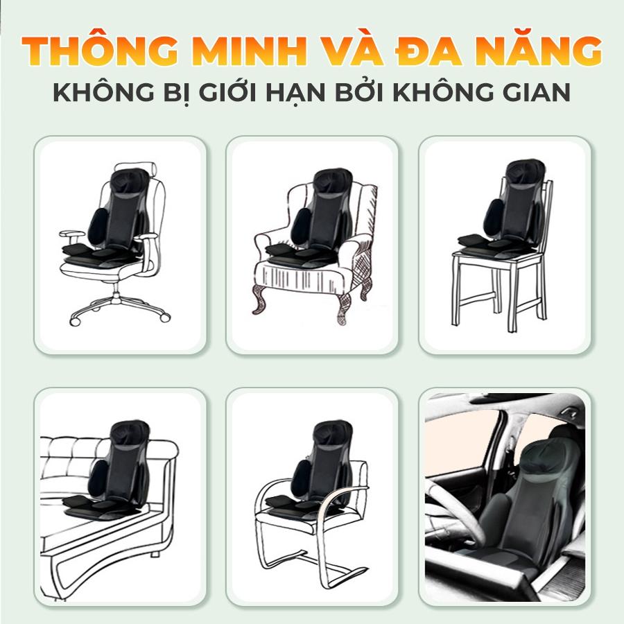 Đệm massage toàn thân OKACHI JP-A90