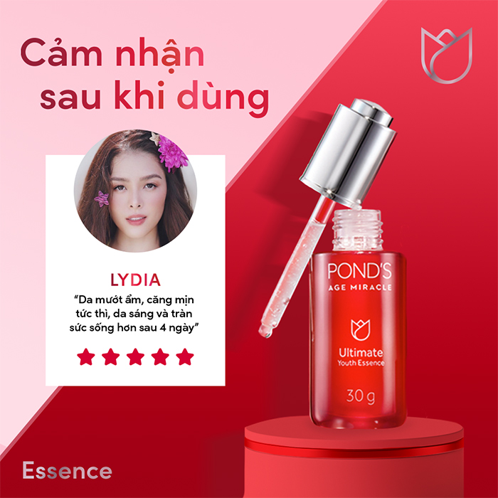Dưỡng Chất Ngăn Ngừa Lão Hóa Chuyên Sâu Pond's Age Miracle Youth Essence