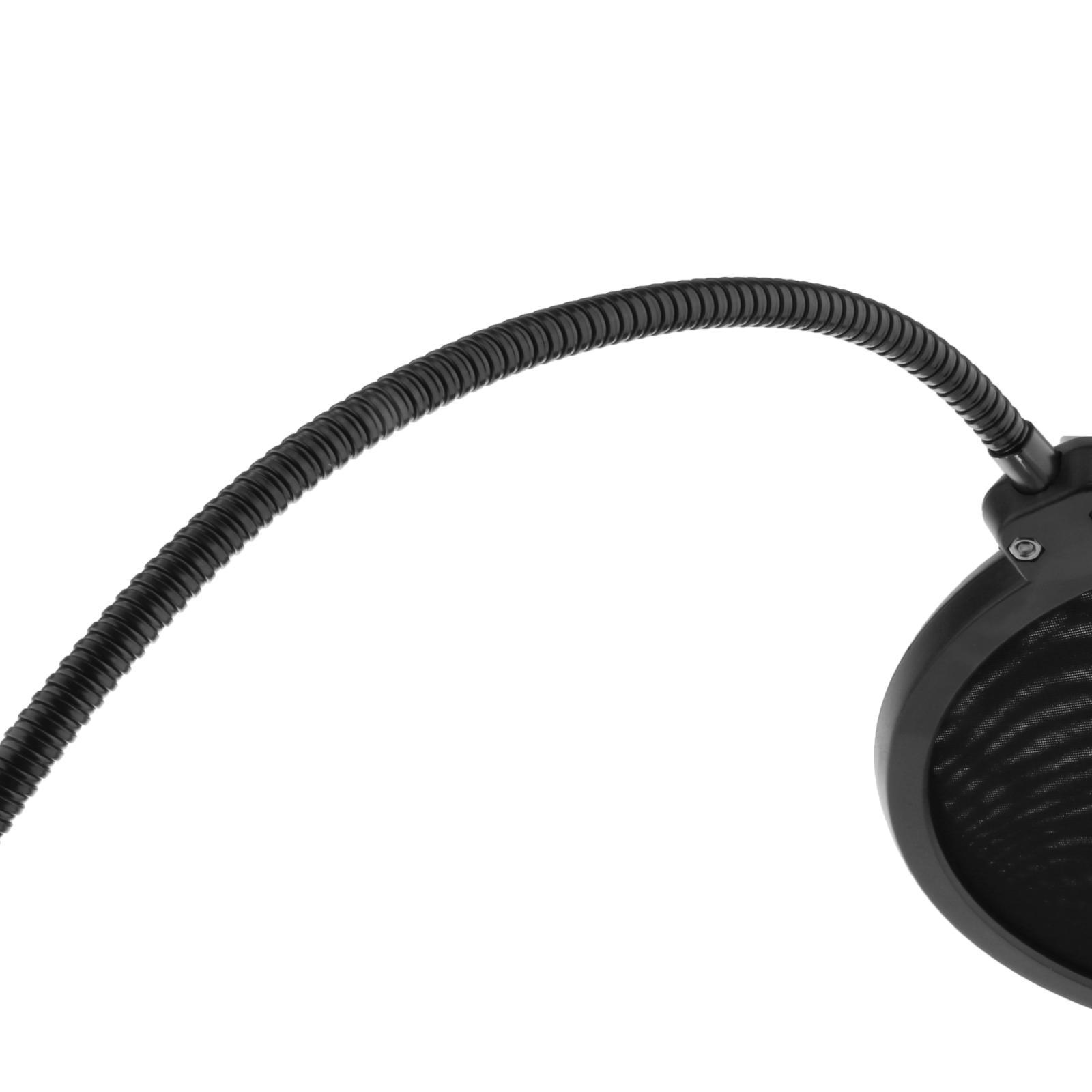 USB Podcast Condenser Microphone, Professional PC Streaming Cardioid Microphone Kit with Boom Arm, Shock Mount,  Filter and Windscreen