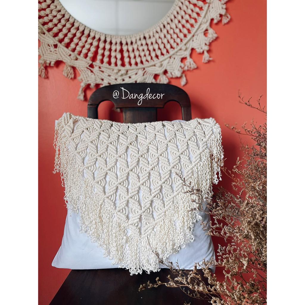 Bọc gối sofa phong cách boho, vintage nhiều kiểu