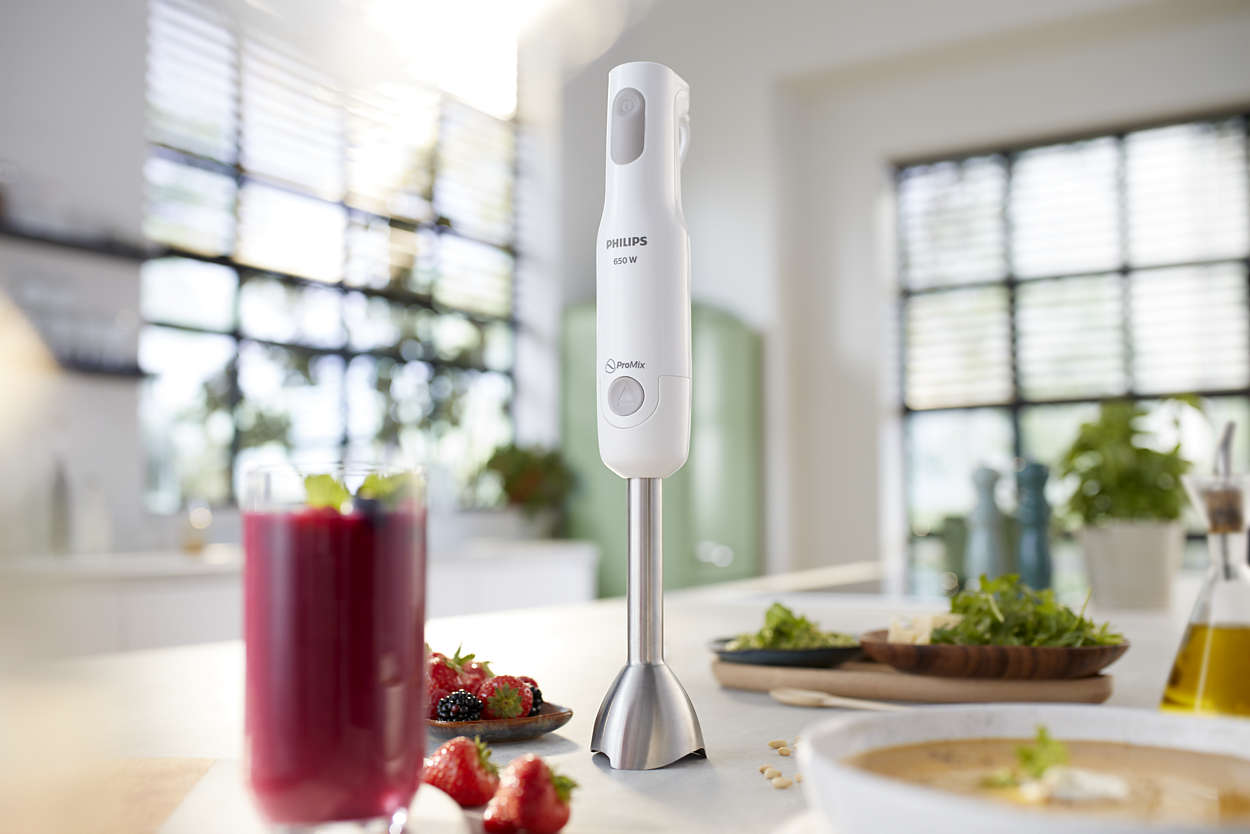 PHILIPS Hand Blender 650W - White