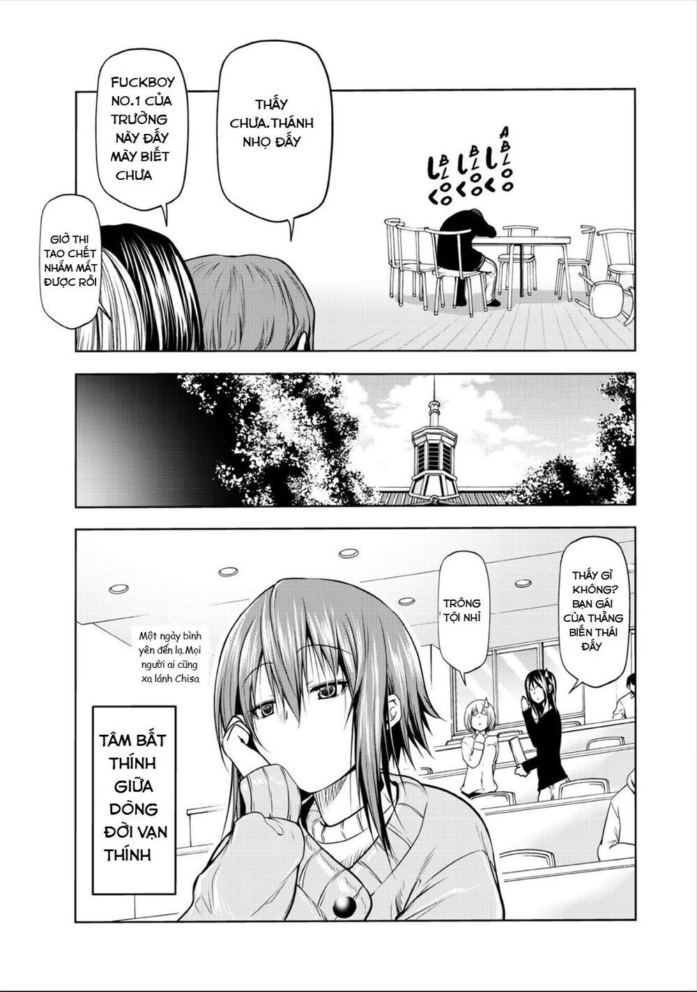 cô gái thích lặn - grand blue chapter 62.5 29