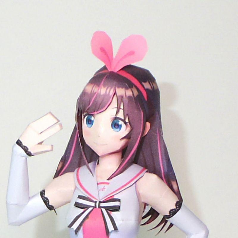 Mô hình giấy anime girl [Virtual idol/Japanese Virtual youtuber] VTuber Kizuna AI ver.1