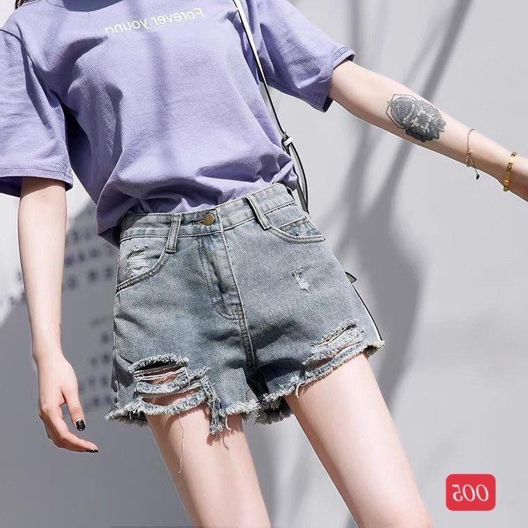 Quần short jean nữ ngố cao cấp - chất denim vải xịn BEN Shop0807 a5