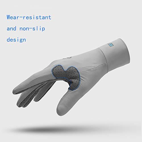 Bộ Găng Tay Lái Xe Đạp Ngón Có Màn Hình Cảm Ứng Unisex-L