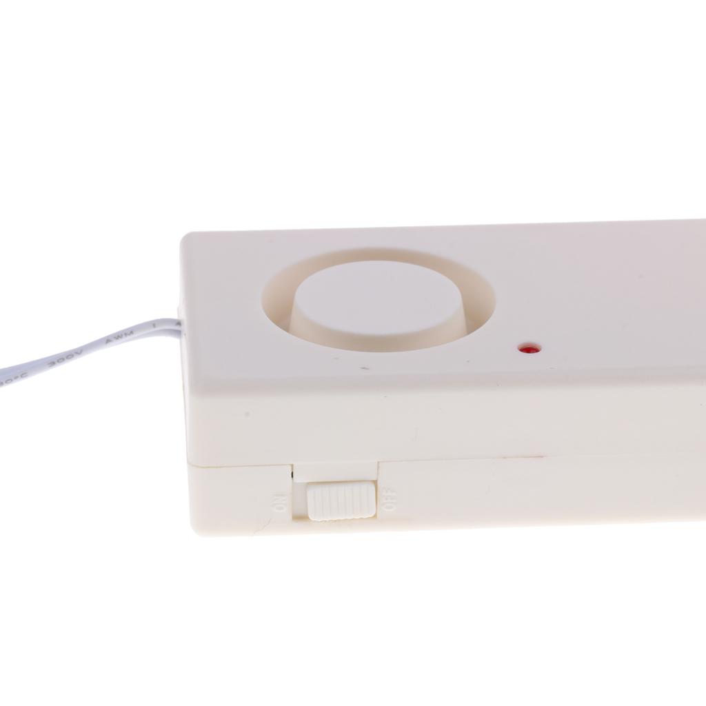 2-in-1 Wireless Water Sensor Alarm Water LeakOverflow Detector Dry Sensor