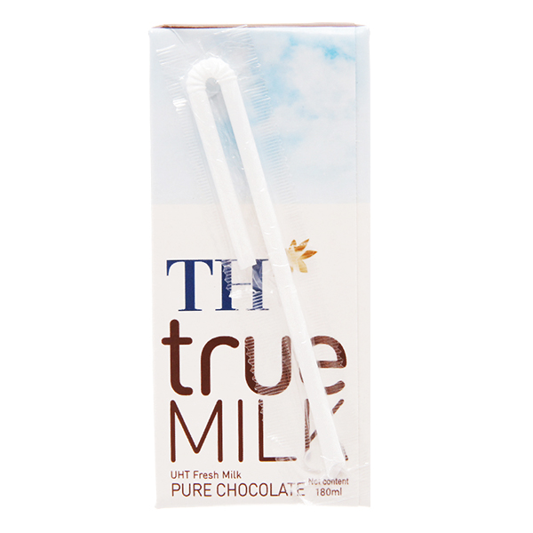 Thùng Sữa tươi tiệt trùng Sô cô la TH True Milk (180ml x 48 hộp)