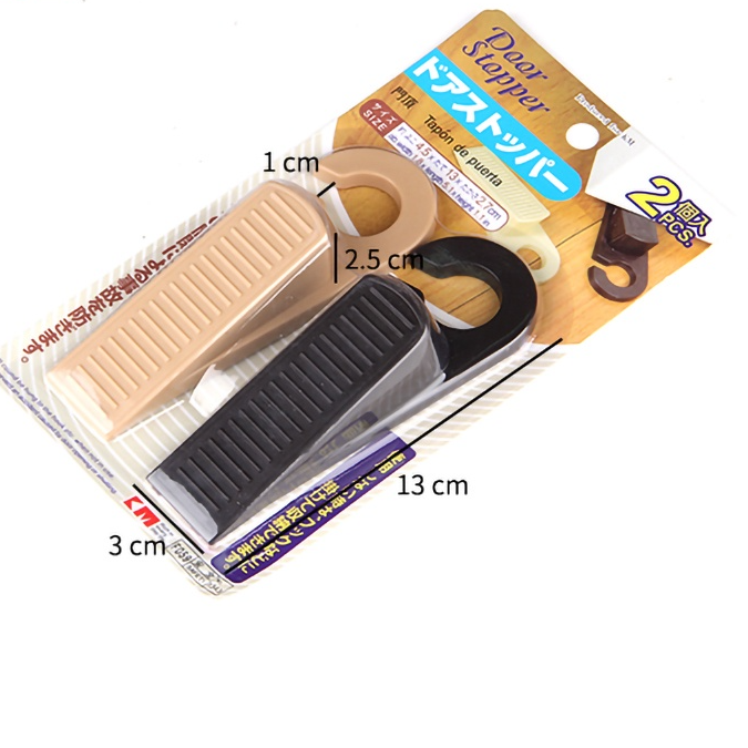 Bộ 2 dụng cụ kẹp chặn chân cánh cửa KM-1343 hàng Nhật