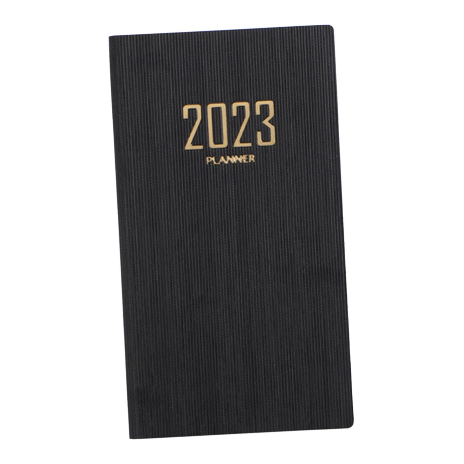 2Pcs Daily Account Monthly Notebook Planner Appointment Calendar for Travel