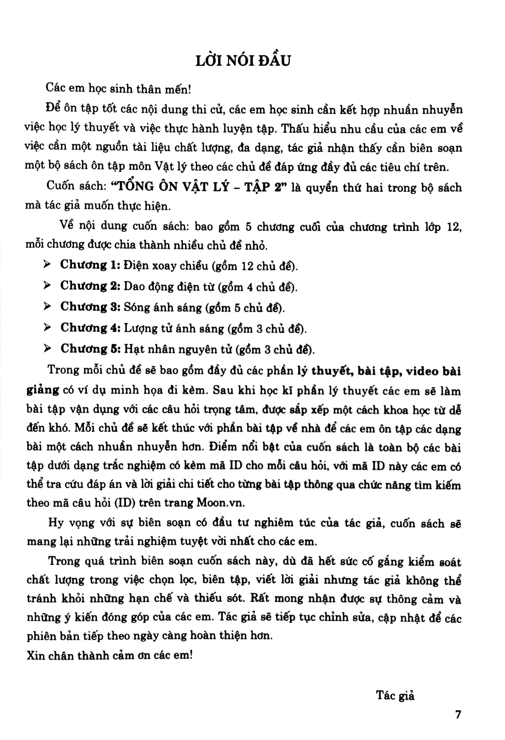 Tổng Ôn Vật Lí - Tập 2