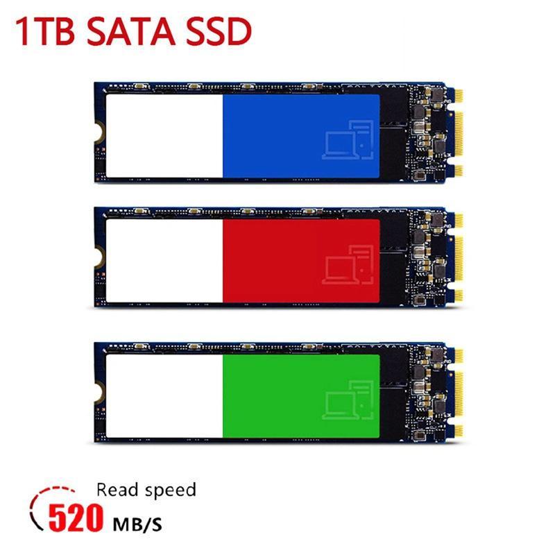 1 Ổ Cứng Ngoài Tốc Độ Cao M.2 SSD M.2 NGFF SATA3.0 1TB Cho Máy Tính